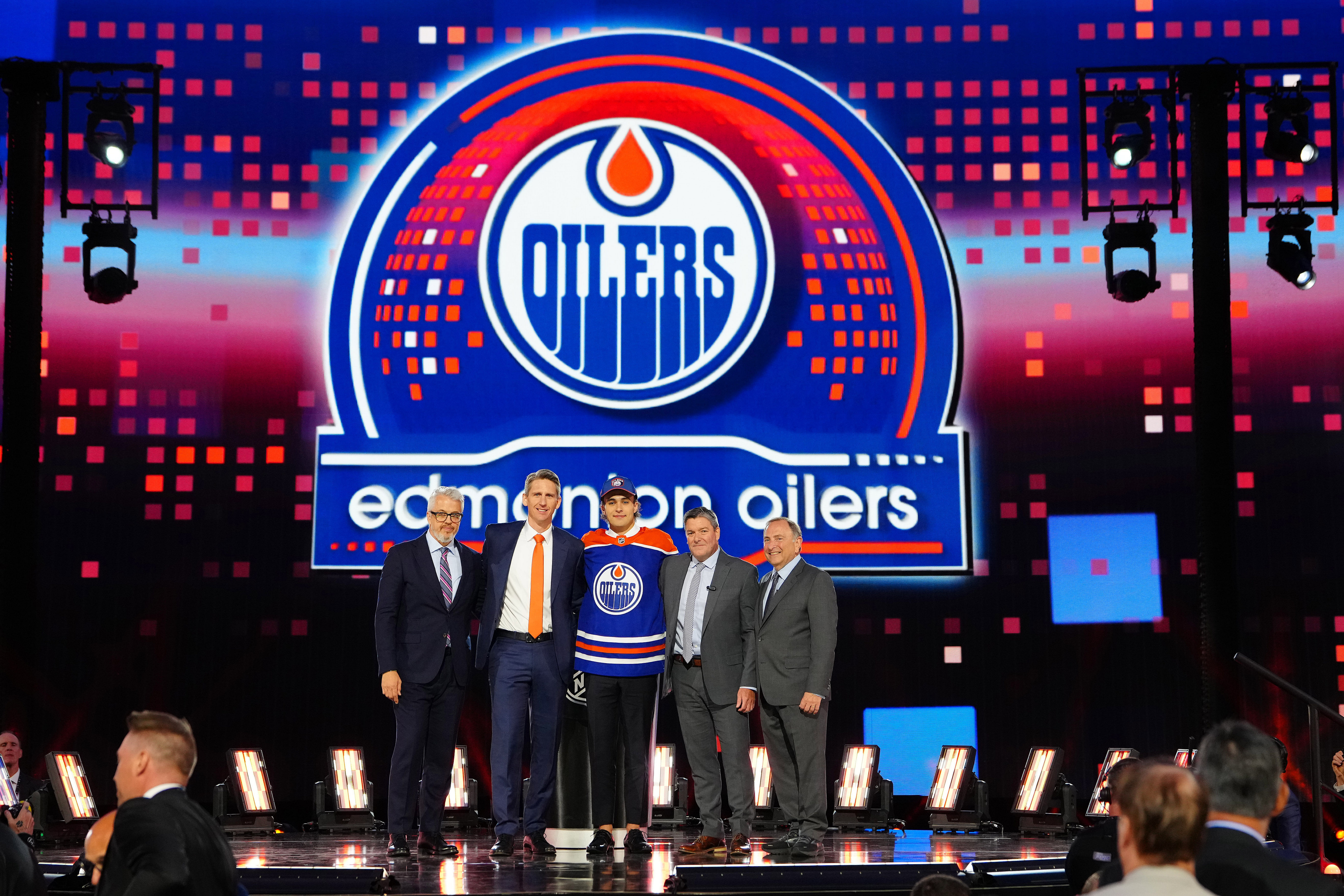 What is the 2025 NHL draft order?